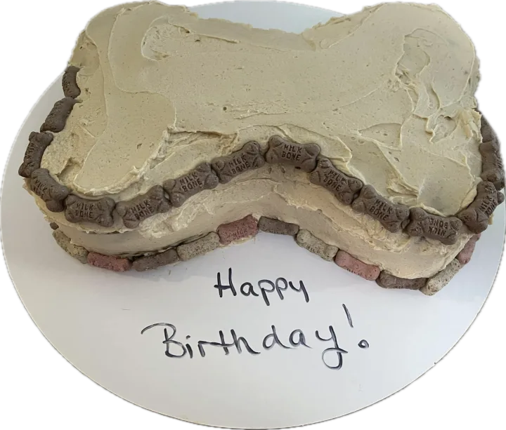 Birthday Cake for a Doggie