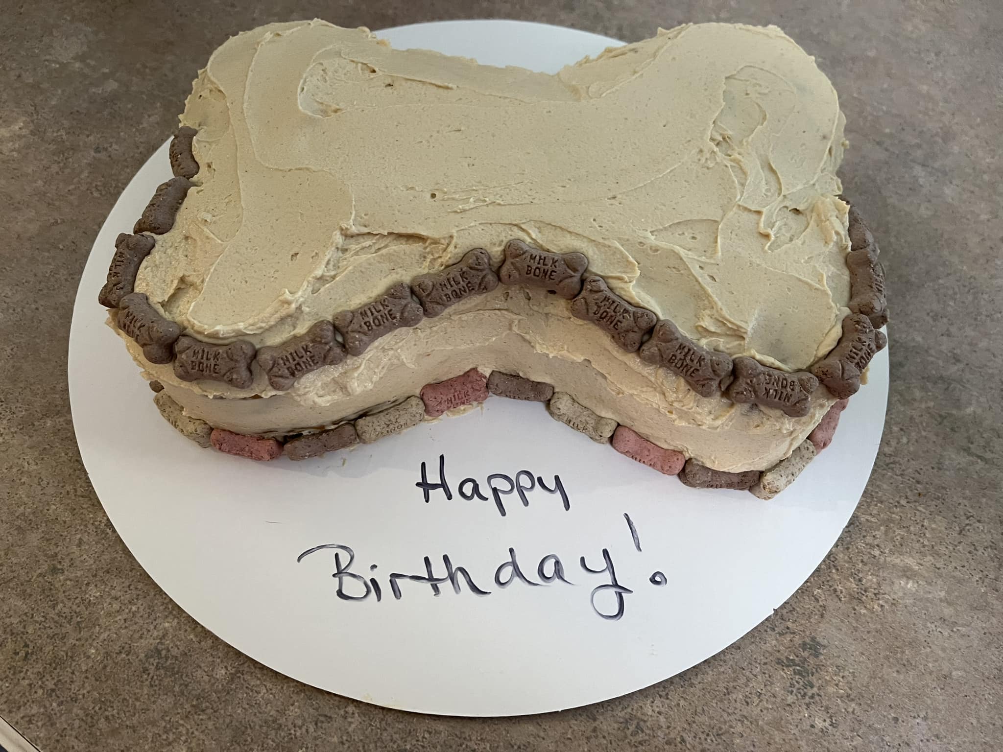 Birthday Cake for a Doggie